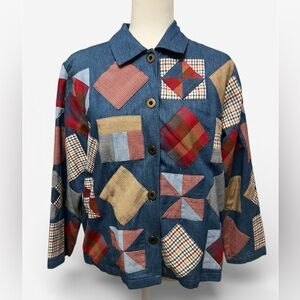 Vintage Koret Quilted Patch Jacket